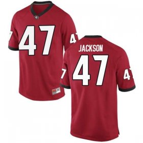 UGA Men's Game Red Alumni Football Jersey - #47 Dan Jackson 3637809