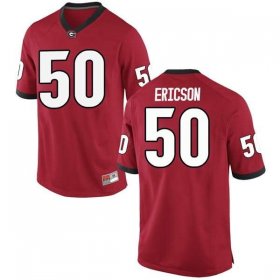 UGA Men's Game Red Alumni Football Jersey - #50 Warren Ericson 7402320