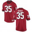 UGA Men's Replica Red Alumni Football Jersey - #35 Brian Herrien 7073653