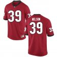 UGA Men's Game Red Alumni Football Jersey - #39 Hugh Nelson 7196290