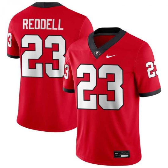 UGA Bulldogs Men Limited Red Alumni Football Jersey - #23 Jaden Reddell 2791937