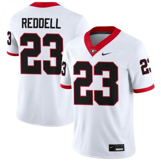 UGA Bulldogs Men Limited White Official Football Jersey - #23 Jaden Reddell 1755191