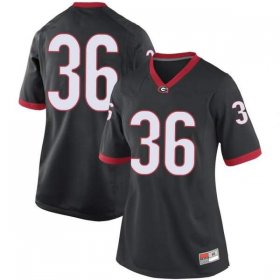 UGA Women's Game Black Alumni Football Jersey - #36 Latavious Brini 1994363